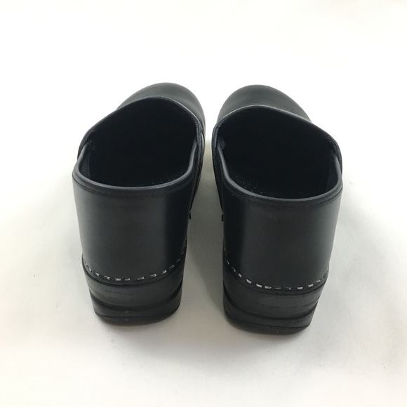DANSKO Black Professional Mule Clogs Size 40 US9.5-10 - Picture 3 of 9